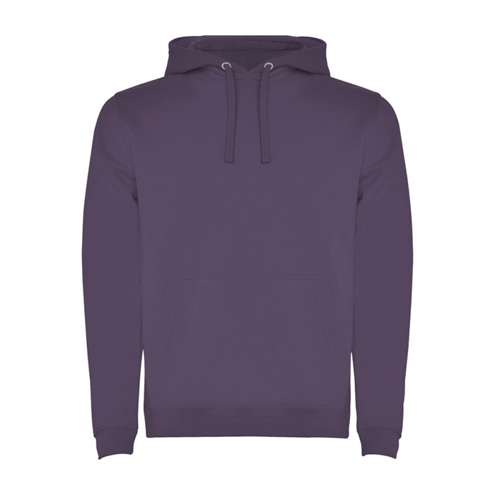 Sudadera de algodón y poliéster 280 g/m2 Roly Direct Urban color lila segunda vista