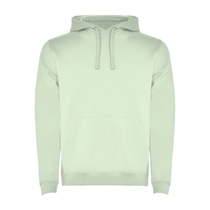 Sudadera de algodón y poliéster 280 g/m2 Roly Direct Urban color verde suave segunda vista