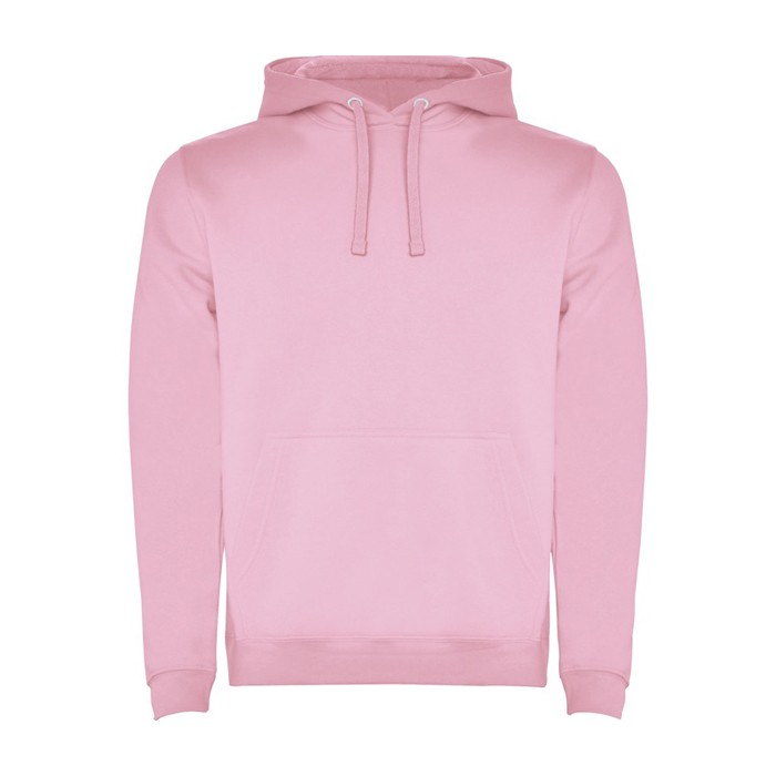 Sudadera de algodón y poliéster 280 g/m2 Roly Direct Urban color rosa claro segunda vista