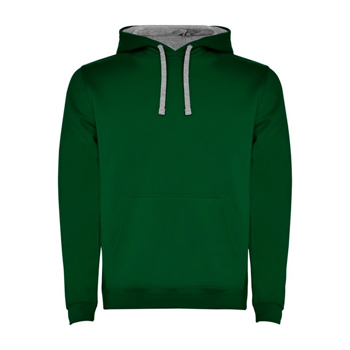Sudadera de algodón y poliéster 280 g/m2 Roly Direct Urban color verde oliva segunda vista