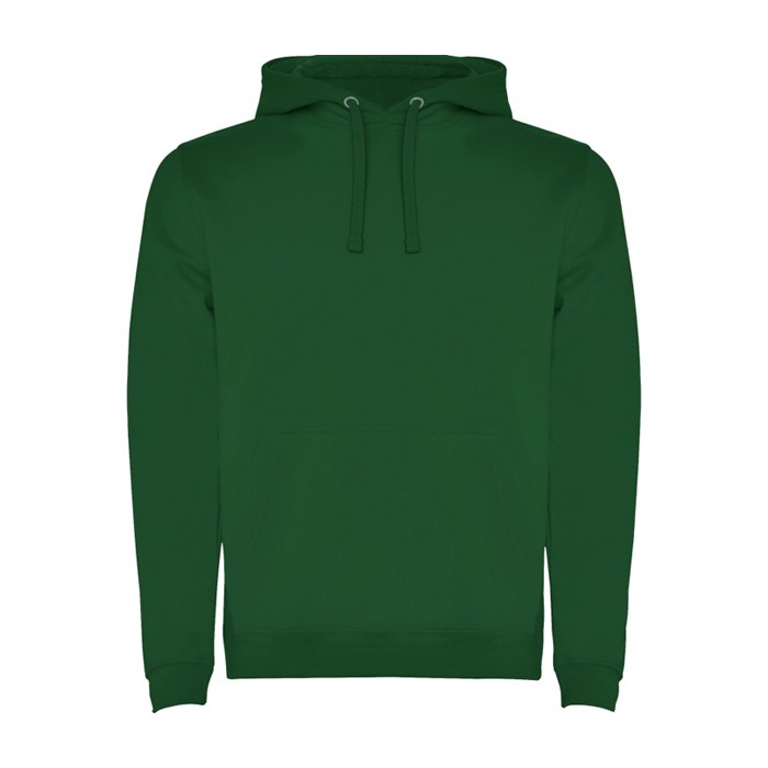 Sudadera de algodón y poliéster 280 g/m2 Roly Direct Urban color verde botella segunda vista