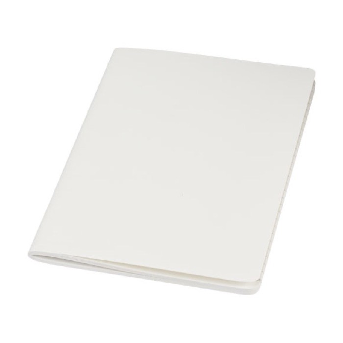 Cuaderno de papel piedra resistente al agua B6 con hojas a rayas color blanco Cuaderno de papel piedra resistente al agua B6 con hojas a rayas color blanco