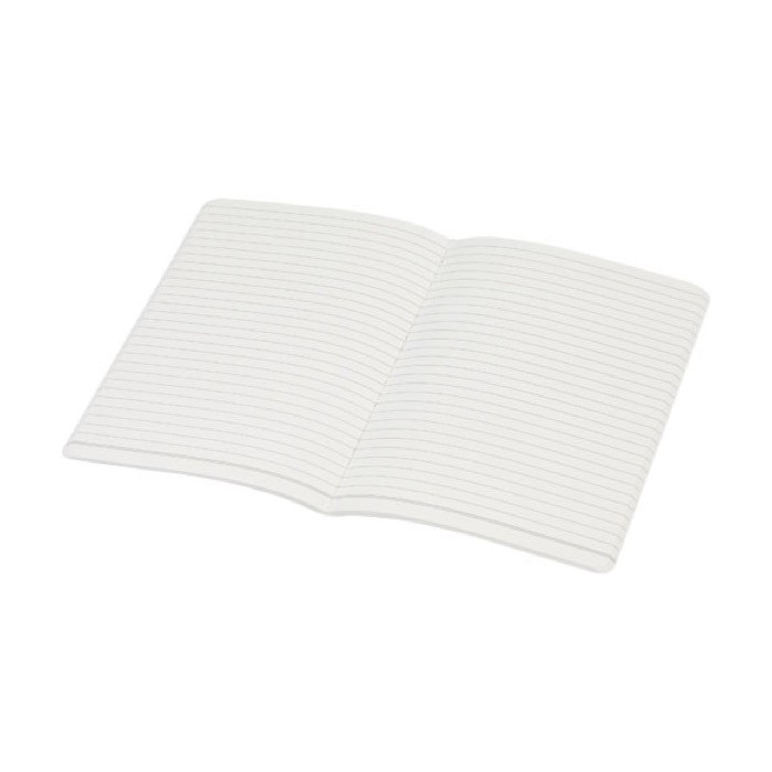 Cuaderno de papel piedra resistente al agua B6 con hojas a rayas color blanco segunda vista Cuaderno de papel piedra resistente al agua B6 con hojas a rayas color blanco segunda vista