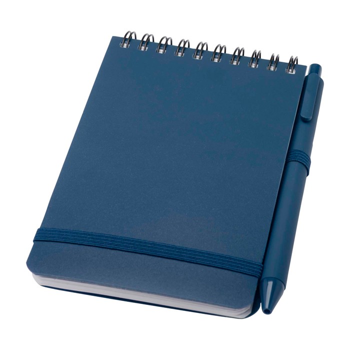 Libreta de tapa oceánica de plástico reciclado A6 hojas a rayas color azul marino Libreta de tapa oceánica de plástico reciclado A6 hojas a rayas color azul marino