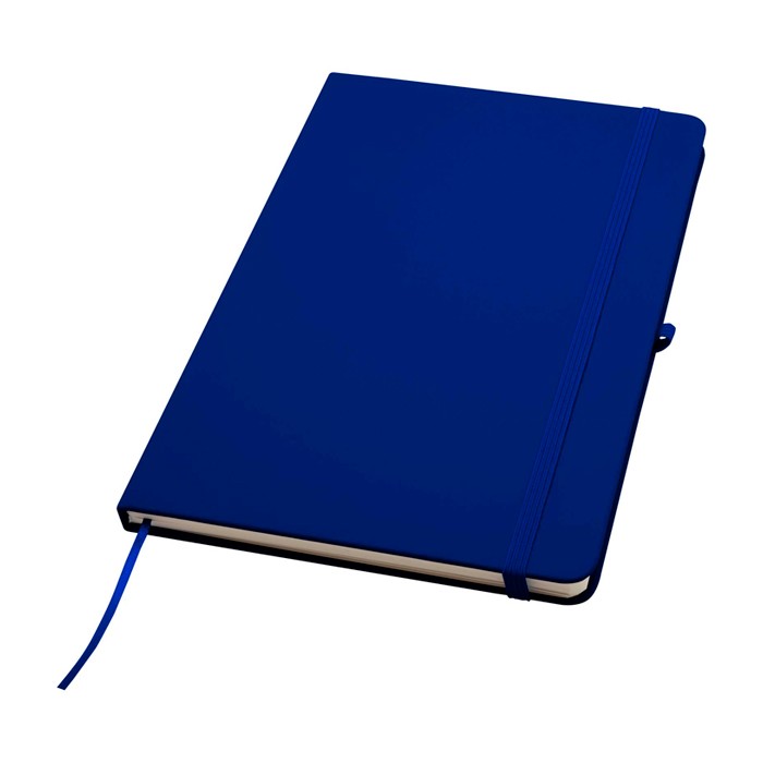 Cuaderno con esquinas redondeadas y tapa suave A5 hojas a rayas color azul marino Cuaderno con esquinas redondeadas y tapa suave A5 hojas a rayas color azul marino