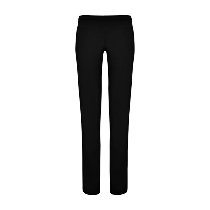 Pantalón sport largo ajustado de algodón y elastano 280 g/m2 Roly Direct Box color negro segunda vista Pantalón sport largo ajustado de algodón y elastano 280 g/m2 Roly Direct Box color negro segunda vista