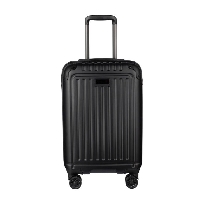 Trolley de ABS con bolsillo interior para portátil y candado numérico color negro quinta vista