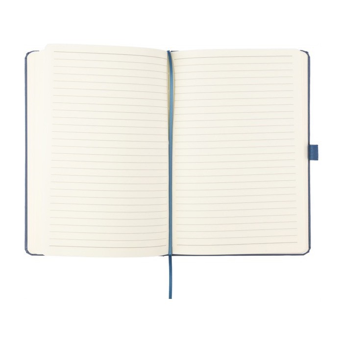 Libreta de cartón y residuos biológicos de 80 hojas a rayas A5 color azul primera vista Libreta de cartón y residuos biológicos de 80 hojas a rayas A5 color azul primera vista