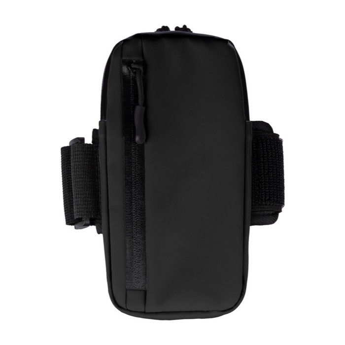 Brazalete deportivo con bolsa con compartimientos impermeables color negro segunda vista Brazalete deportivo con bolsa con compartimientos impermeables color negro segunda vista