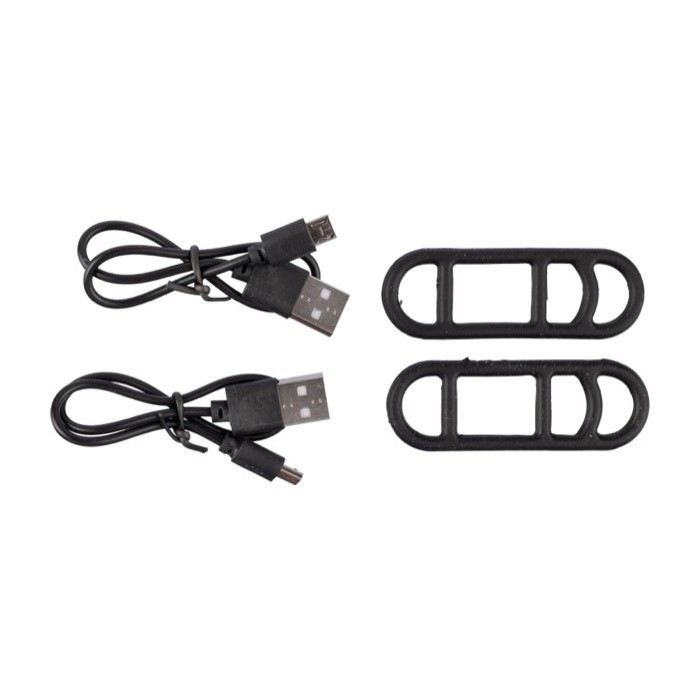 Luces recargables con 3 luces LED y 4 modos de iluminación para bici quinta vista Luces recargables con 3 luces LED y 4 modos de iluminación para bici quinta vista