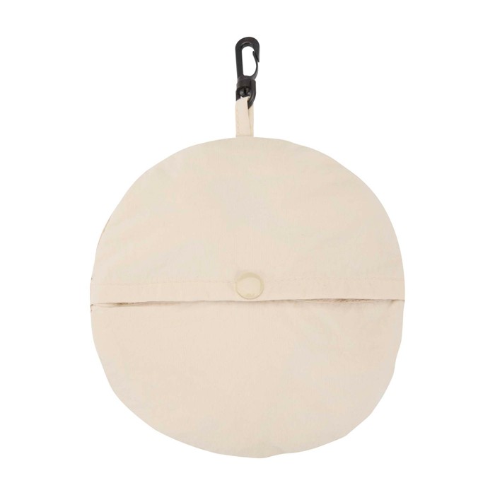 Sombrero tipo bob de nailon con diseño plegable 100 g/m2 color marfil segunda vista