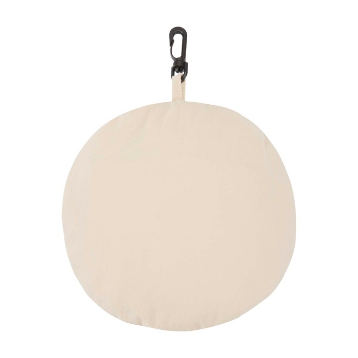 Sombrero tipo bob de nailon con diseño plegable 100 g/m2 color marfil tercera vista