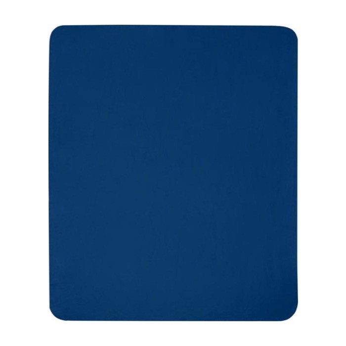 Manta para uso exterior e interior color azul marino segunda vista frontal