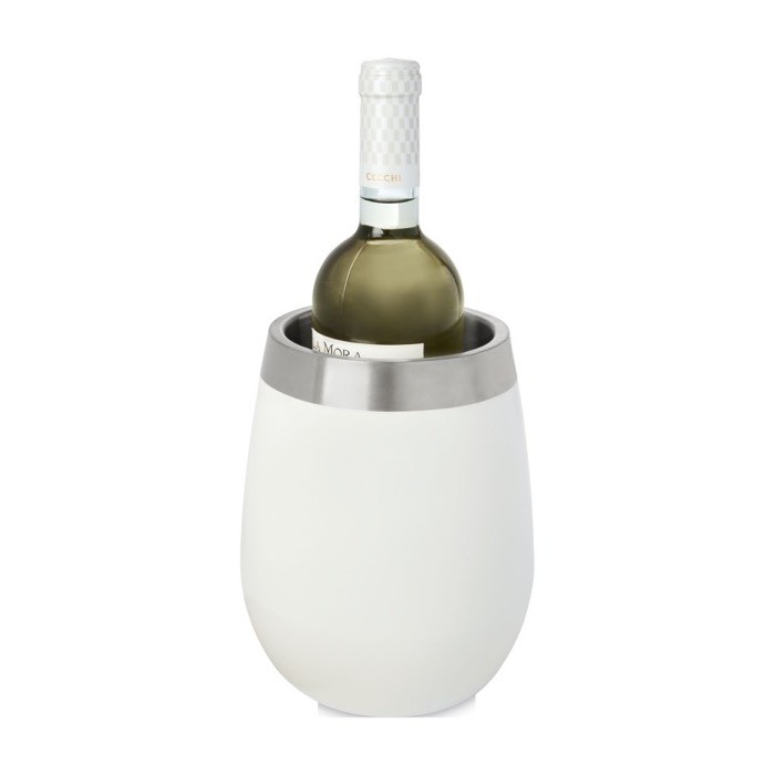Enfriador de vino de acero inoxidable color blanco Enfriador de vino de acero inoxidable color blanco