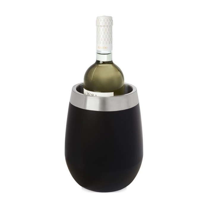 Enfriador de vino de acero inoxidable color negro Enfriador de vino de acero inoxidable color negro