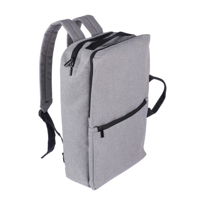 Mochila para portátil e ideal para viajes de poliéster reciclado 15'' sexta vista Mochila para portátil e ideal para viajes de poliéster reciclado 15'' sexta vista