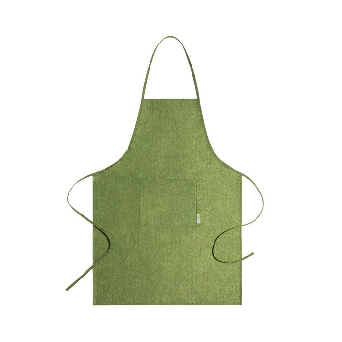 Delantal de tela de cáñamo 200 g/m2 color verde Delantal de tela de cáñamo 200 g/m2 color verde