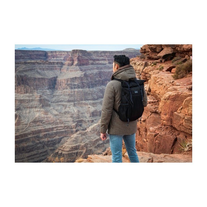 Mochila roll top de poliéster para portátil BrandCharger 16'' duodécima vista Mochila roll top de poliéster para portátil BrandCharger 16'' duodécima vista