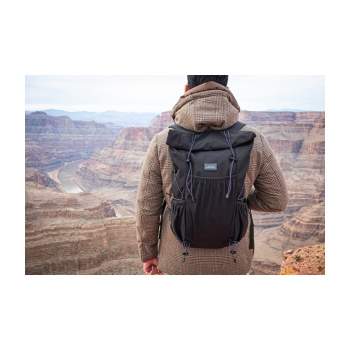 Mochila roll top de poliéster para portátil BrandCharger 16'' segunda vista Mochila roll top de poliéster para portátil BrandCharger 16'' segunda vista