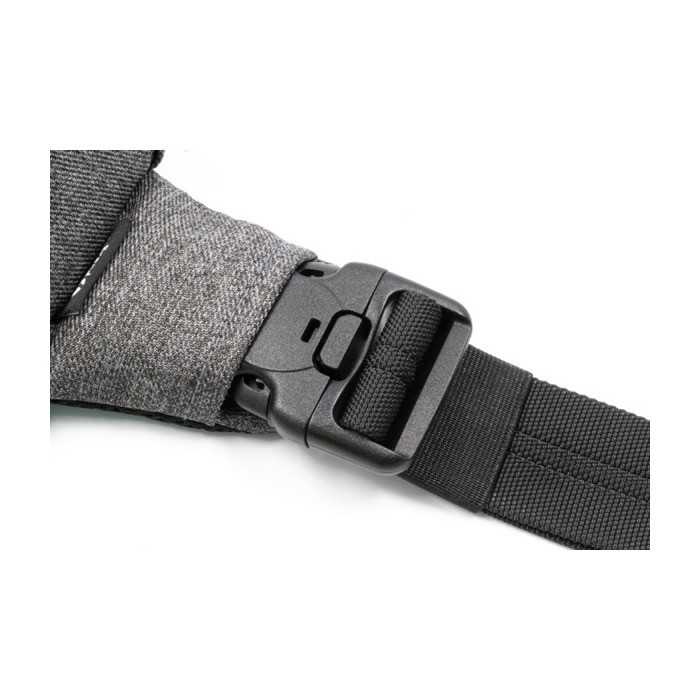 Riñonera antirrobo con bolsillos inteligentes y protección RFID segunda vista Riñonera antirrobo con bolsillos inteligentes y protección RFID segunda vista