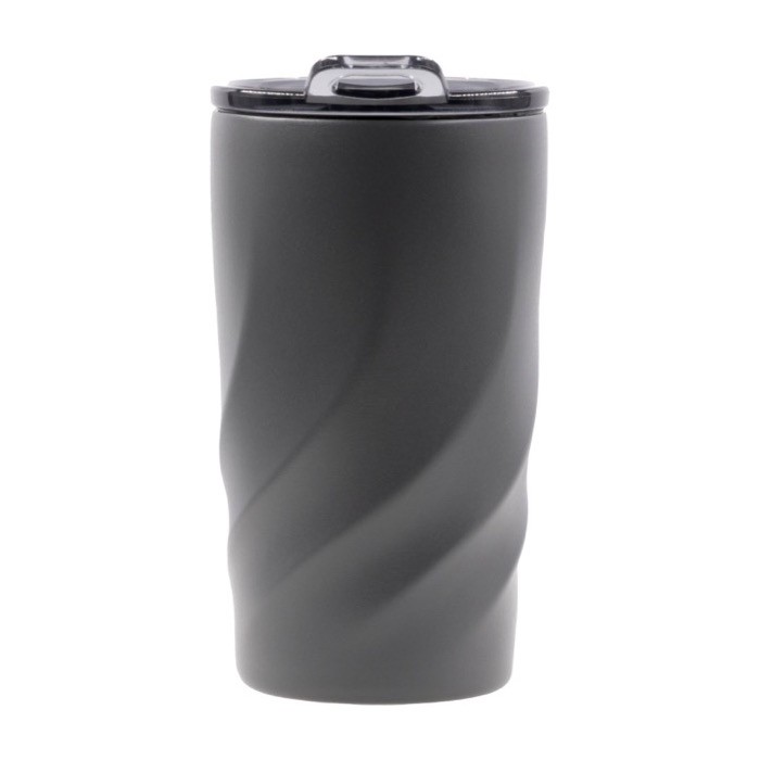 Vaso térmico de acero inoxidable con interior de cerámica 400ml quinta vista Vaso térmico de acero inoxidable con interior de cerámica 400ml quinta vista