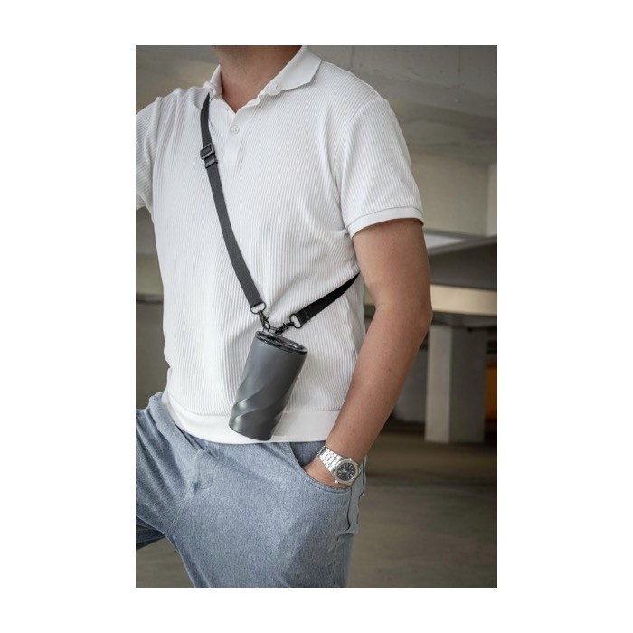 Vaso térmico de acero inoxidable con interior de cerámica 400ml octava vista Vaso térmico de acero inoxidable con interior de cerámica 400ml octava vista