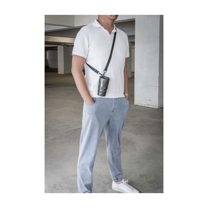 Vaso térmico antifugas de acero inoxidable reciclado BrandCharger 400ml octava vista Vaso térmico antifugas de acero inoxidable reciclado BrandCharger 400ml octava vista