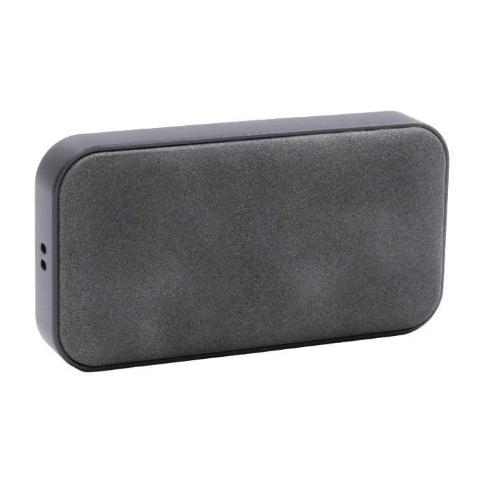 Altavoz inalámbrico ultradelgado de aluminio y gamuza BrandCharger 2W séptima vista Altavoz inalámbrico ultradelgado de aluminio y gamuza BrandCharger 2W séptima vista