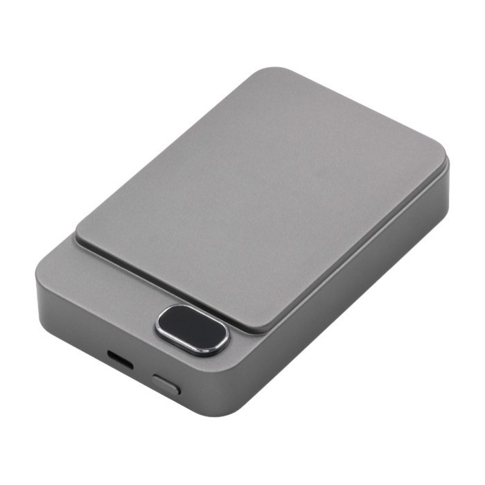 Batería externa inalámbrica y magnética 10.000mAh BrandCharger cuarta vista Batería externa inalámbrica y magnética 10.000mAh BrandCharger cuarta vista