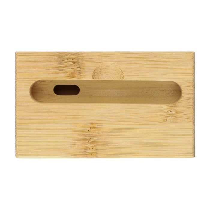 Soporte para el móvil de bambú con función de amplificador de sonido séptima vista Soporte para el móvil de bambú con función de amplificador de sonido séptima vista