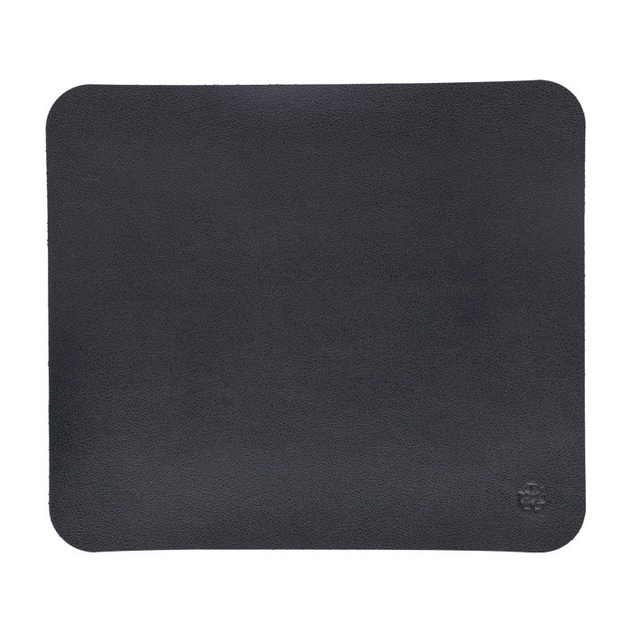 Alfombrilla de ratón de materiales reciclados para personalizar color negro segunda vista