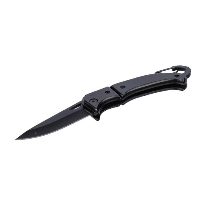 Navaja de bolsillo de acero inoxidable con cierre de seguridad tercera vista Navaja de bolsillo de acero inoxidable con cierre de seguridad tercera vista