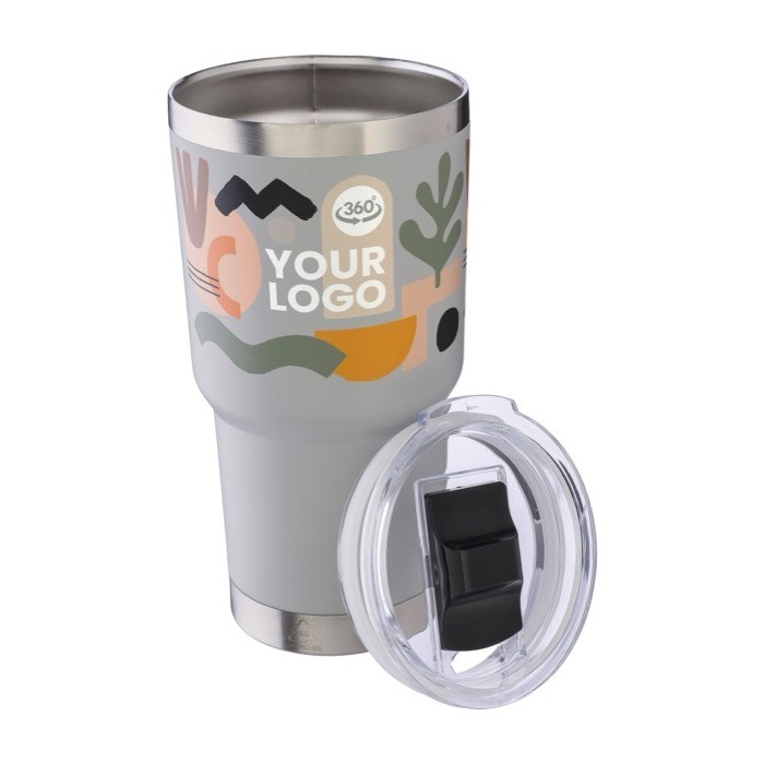 Vaso térmico apliable de acero inoxidable de doble pared 590ml primera vista Vaso térmico apliable de acero inoxidable de doble pared 590ml primera vista