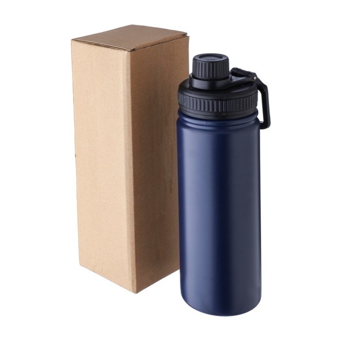 Botella de acero inoxidable con pico de rosca y asa 500ml novena vista Botella de acero inoxidable con pico de rosca y asa 500ml novena vista