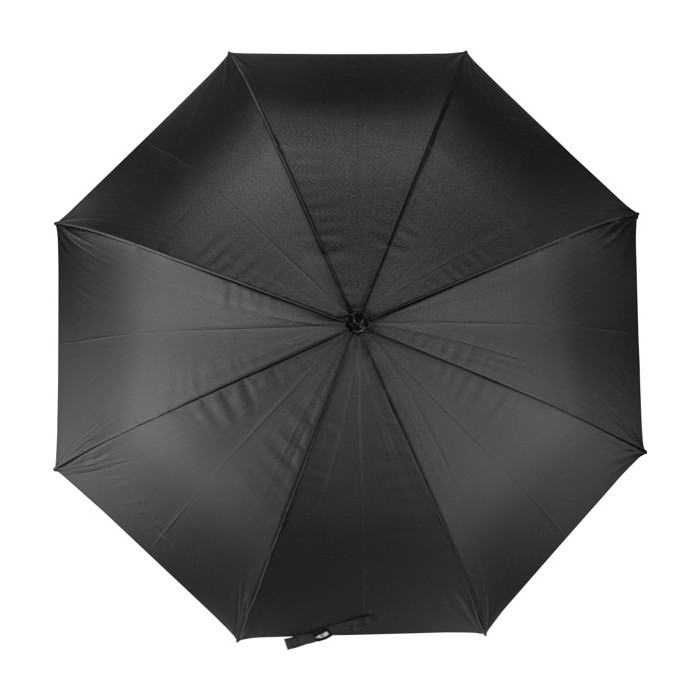 Paraguas automático y plegable de 8 paneles y cierre de velcro Ø120 color negro primera vista