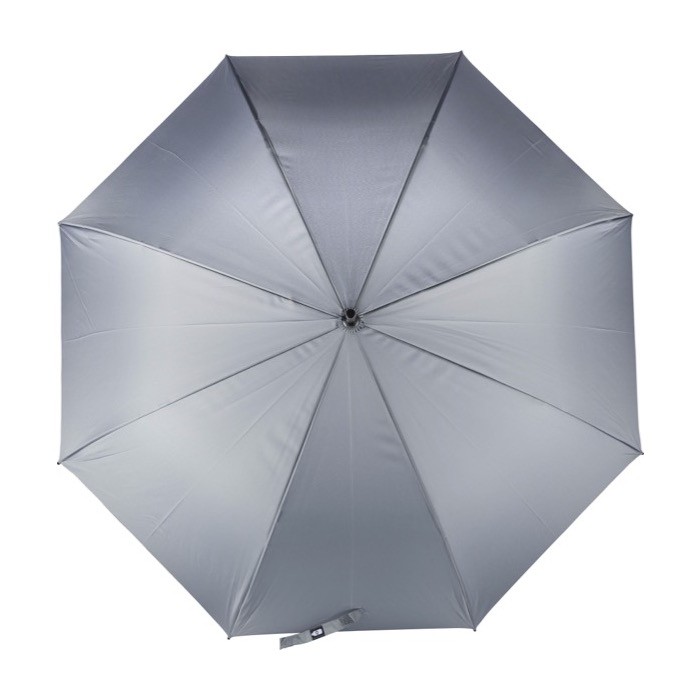 Paraguas automático y plegable de 8 paneles y cierre de velcro Ø120 color gris primera vista