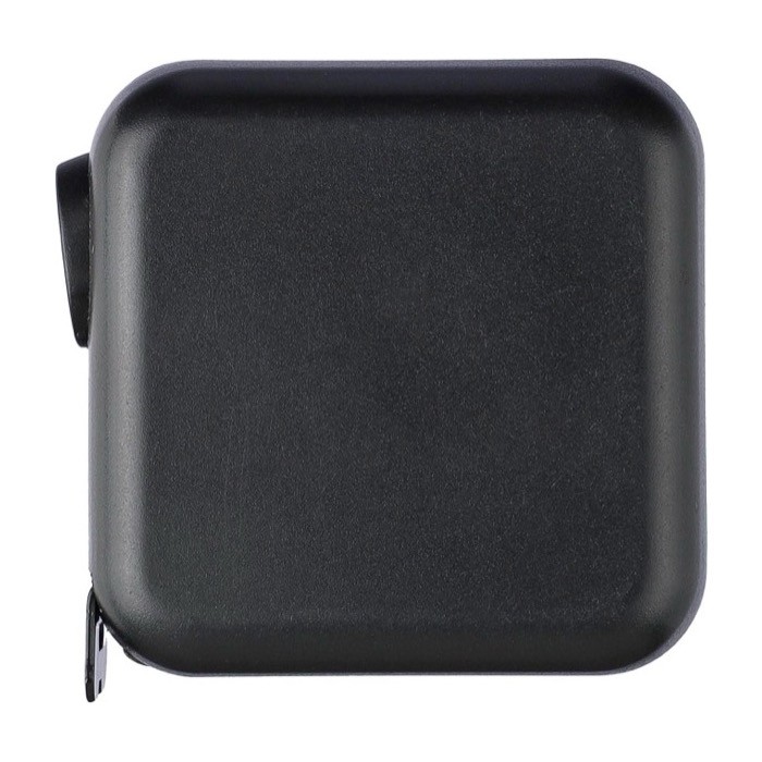 Cinta métrica de centímetros y pulgadas con pulsador de bloqueo 3M color negro segunda vista Cinta métrica de centímetros y pulgadas con pulsador de bloqueo 3M color negro segunda vista