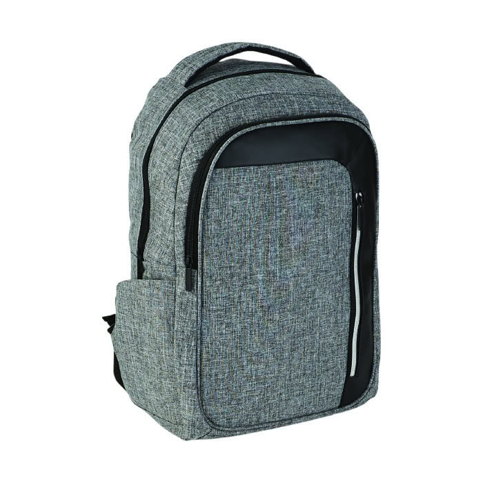 Mochila para portátil con protección RFID color gris Mochila para portátil con protección RFID color gris