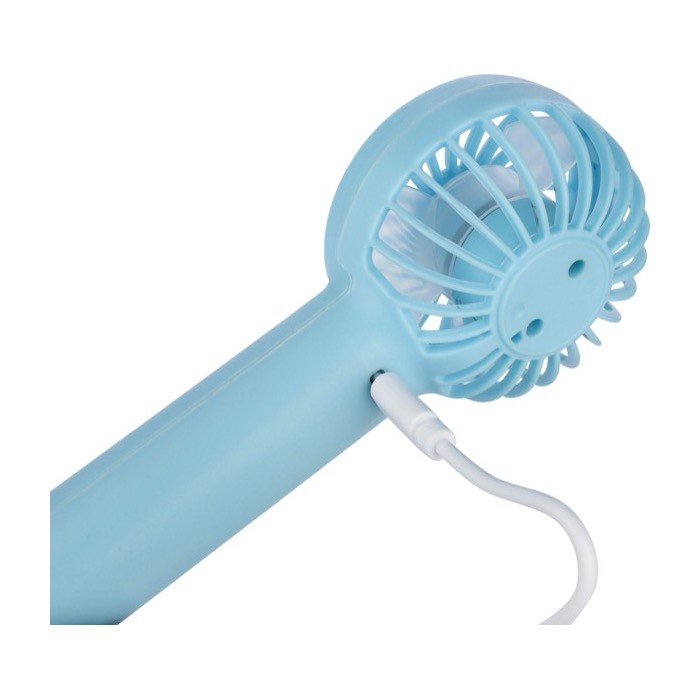 Ventilador de mano eléctrico de 3 velocidades con base extraible quinta vista Ventilador de mano eléctrico de 3 velocidades con base extraible quinta vista