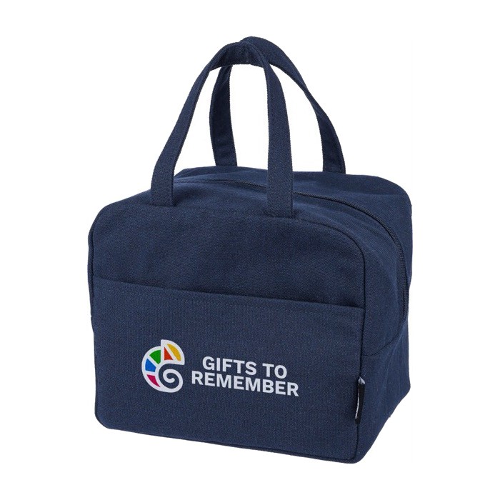 Bolsa térmica de polialgodón reciclado con interior de aluminio octava vista Bolsa térmica de polialgodón reciclado con interior de aluminio octava vista