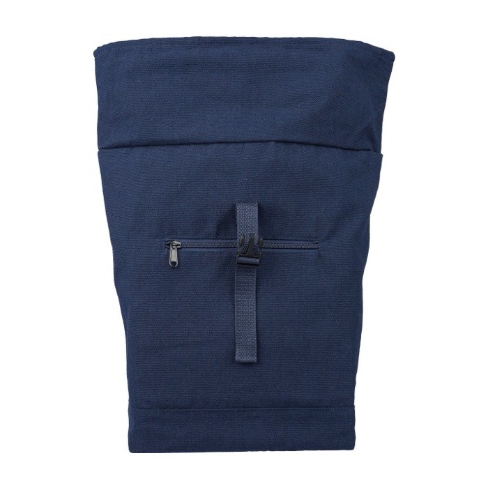 Mochila enrollable de polialgodón reciclado para portátil 15'' sexta vista Mochila enrollable de polialgodón reciclado para portátil 15'' sexta vista