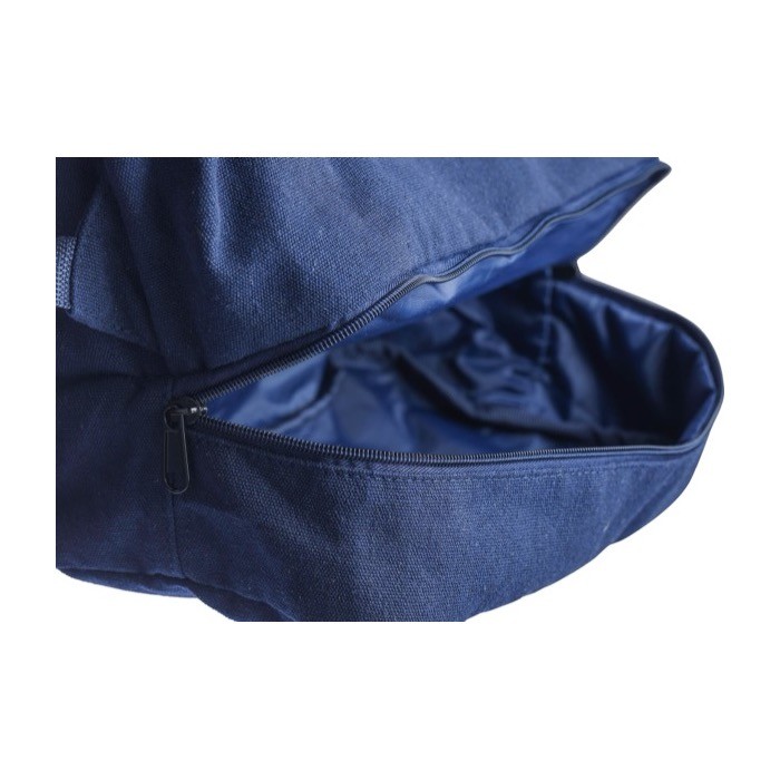 Mochila multiusos de polialgodón reciclado con varias asas y correas novena vista Mochila multiusos de polialgodón reciclado con varias asas y correas novena vista