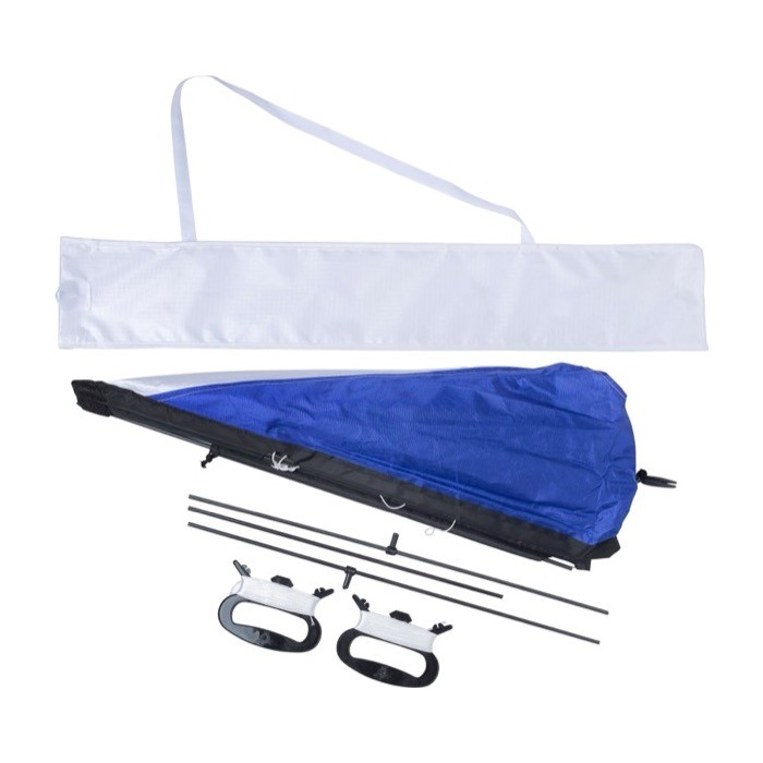 Cometa de poliéster de 160cm de ancho con dos asas de plástico tercera vista Cometa de poliéster de 160cm de ancho con dos asas de plástico tercera vista