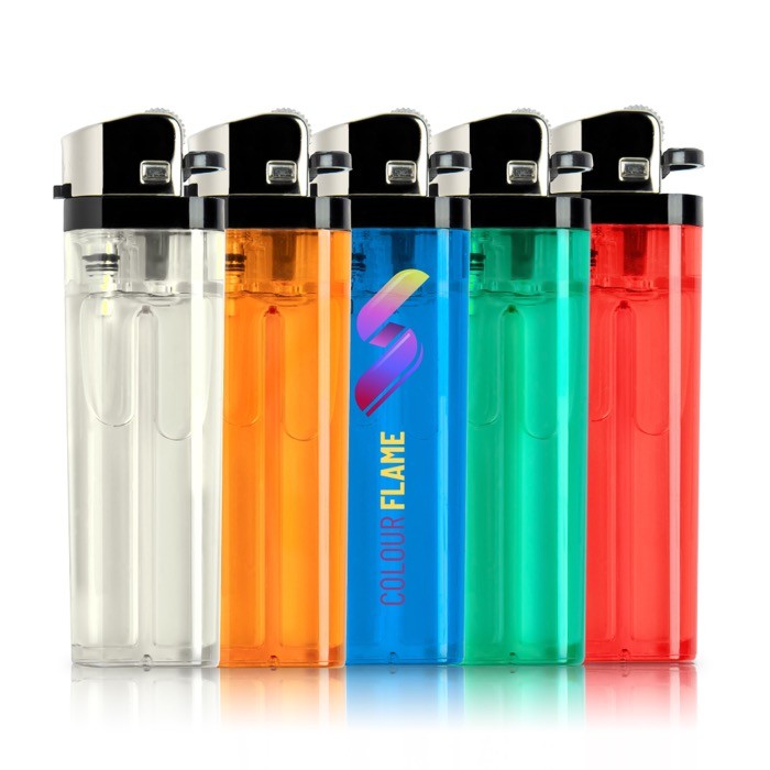 Mechero desechable de piedra clásico con surtido de varios colores