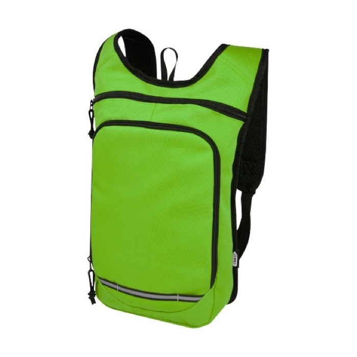 Mochila para excursión repelente al agua color verde