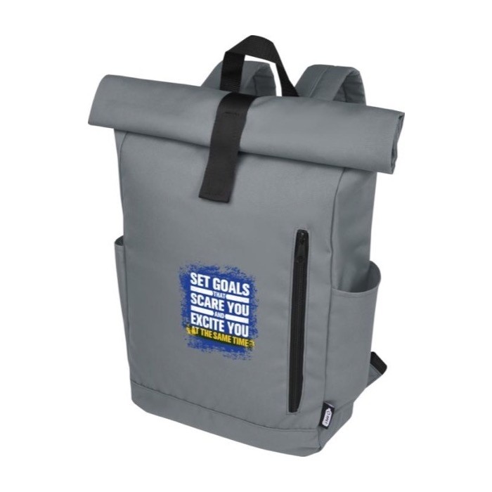 Mochila enrollable resistente al agua cuarta vista