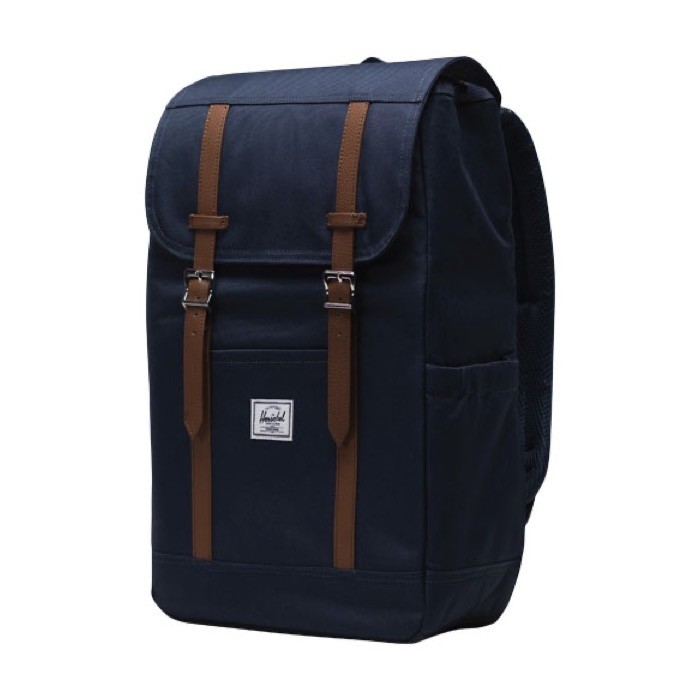 Mochila reciclada Herschel Retreat™ para PC 15” y multiuso color azul marino