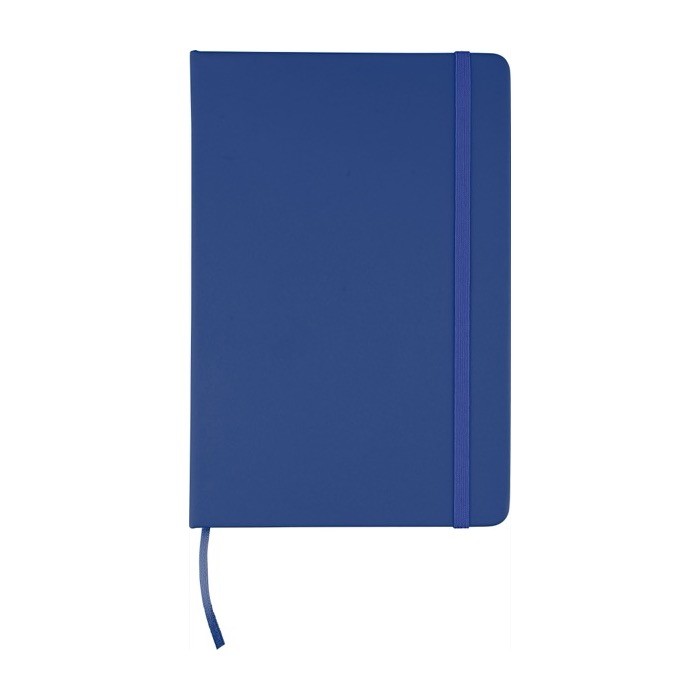 Libreta de tapa dura RPET con todo a juego hojas a rayas A5 color azul primera vista Libreta de tapa dura RPET con todo a juego hojas a rayas A5 color azul primera vista