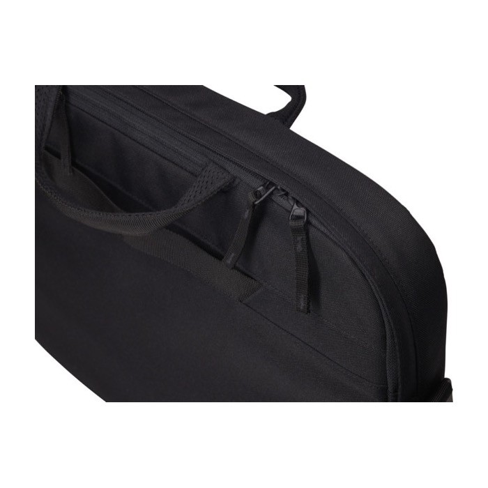 Maletín de poliéster reciclado para portátil con forro Case Logic Invigo 15,6” color negro vista detalle 3 Maletín de poliéster reciclado para portátil con forro Case Logic Invigo 15,6” color negro vista detalle 3