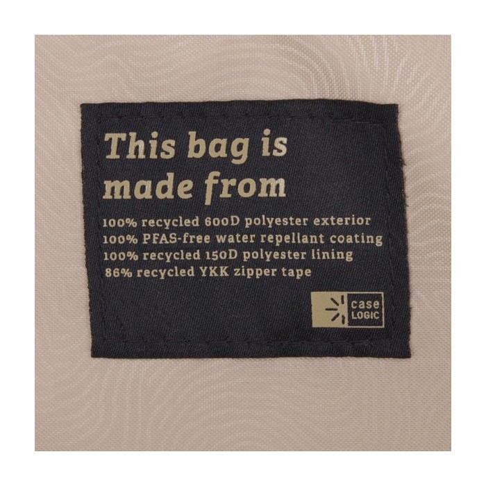 Funda de poliéster reciclado para PC con interior acolchado Case Logic Invigo 14” color negro vista detalle 1 Funda de poliéster reciclado para PC con interior acolchado Case Logic Invigo 14” color negro vista detalle 1